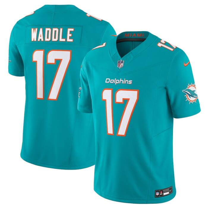 Men's Miami Dolphins ACTIVE PLAYER Custom Aqua 2023 F.U.S.E Vapor Limited Stitched Jersey Men's Miami Dolphins ACTIVE PLAYER Custom Aqua 2023 F.U.S.E Vapor Limited Stitched Jersey
